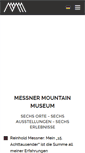 Mobile Screenshot of messner-mountain-museum.it